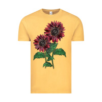 Vintage Mustard 2 Chocolate sunflower Vintage Tee - LillyAllenDesigns