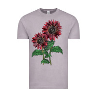 Vintage Zinc 2 Chocolate sunflower Vintage Tee - LillyAllenDesigns