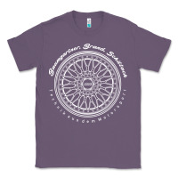 Lavender BBS Wheel Classic Tee - linhVisuals