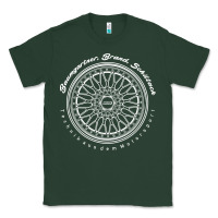 Sports Green BBS Wheel Classic Tee - linhVisuals