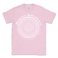 Bubblegum Pink BBS Wheel Classic Tee - linhVisuals