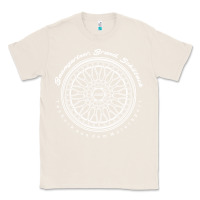 Natural BBS Wheel Classic Tee - linhVisuals