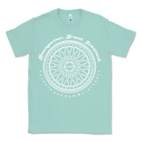 Seafoam BBS Wheel Classic Tee - linhVisuals