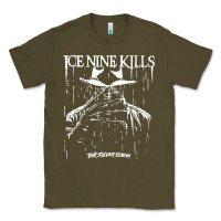 Army Green Ice Nine Kills Classic Tee - linhVisuals