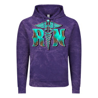 Cloud Purple registered medical symbol nurse Vintage Hoodie - BarkalooDesign