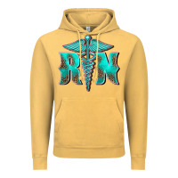 Vintage Mustard registered medical symbol nurse Vintage Hoodie - BarkalooDesign