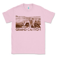 Bubblegum Pink grand canyon Classic Tee - linhVisuals