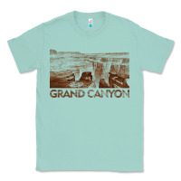 Seafoam grand canyon Classic Tee - linhVisuals