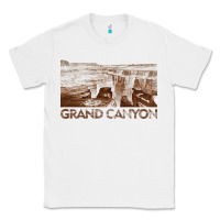 White grand canyon Classic Tee - linhVisuals