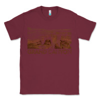 Burgundy grand canyon Classic Tee - linhVisuals