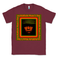 Burgundy erykah badu Mama's Gun Classic Tee - linhVisuals