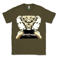 Army Green felt montain goldfrapp Classic Tee - linhVisuals