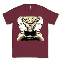 Burgundy felt montain goldfrapp Classic Tee - linhVisuals