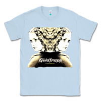Dusty Blue felt montain goldfrapp Classic Tee - linhVisuals