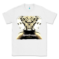 White felt montain goldfrapp Classic Tee - linhVisuals