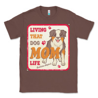 Chestnut australian shepherd mom t  shirt living that dog mom life australian s Classic Tee - linhVisuals