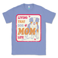 Colony Blue australian shepherd mom t  shirt living that dog mom life australian s Classic Tee - linhVisuals