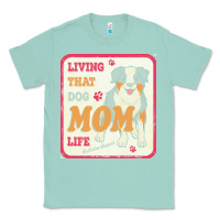 Seafoam australian shepherd mom t  shirt living that dog mom life australian s Classic Tee - linhVisuals