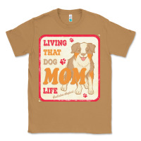 Toasted Coconut australian shepherd mom t  shirt living that dog mom life australian s Classic Tee - linhVisuals