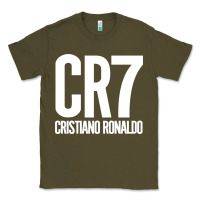 Army Green Cristiano CR7 Classic Tee - linhVisuals