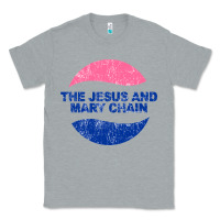 Heather Grey The Jesus And Marychain Classic Tee - linhVisuals