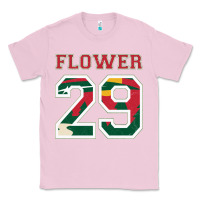 Bubblegum Pink flower 29 wild goalie fleury minnesota pro ice hockey design Classic Tee - linhVisuals