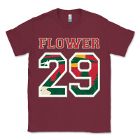 Flower 29 Wild Goalie Fleury Minnesota Pro Ice Hockey Design Classic Tee | Teevron