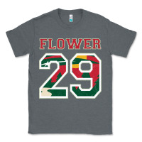 Charcoal Heather flower 29 wild goalie fleury minnesota pro ice hockey design Classic Tee - linhVisuals