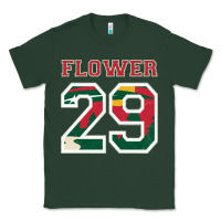 Sports Green flower 29 wild goalie fleury minnesota pro ice hockey design Classic Tee - linhVisuals