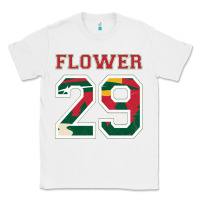 White flower 29 wild goalie fleury minnesota pro ice hockey design Classic Tee - linhVisuals