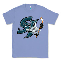 Colony Blue the barracuda san jose Classic Tee - linhVisuals