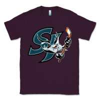 Plum the barracuda san jose Classic Tee - linhVisuals