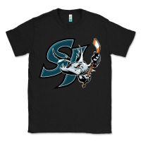 Black the barracuda san jose Classic Tee - linhVisuals
