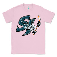 Bubblegum Pink the barracuda san jose Classic Tee - linhVisuals