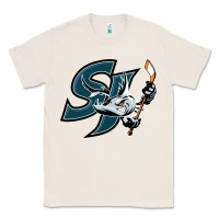 Natural the barracuda san jose Classic Tee - linhVisuals