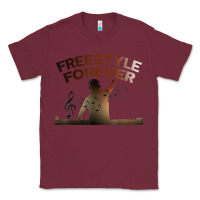 Burgundy freestyle dj 80s electronic dance music great concert Classic Tee - linhVisuals