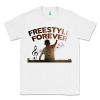 White freestyle dj 80s electronic dance music great concert Classic Tee - linhVisuals