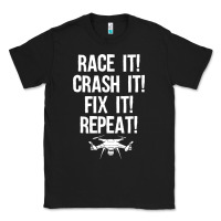 Funny Drone Racing Design Men Women Drone Pilot Rc Racers Classic Tee | Teevron