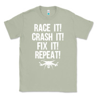 Matcha funny drone racing design men women drone pilot rc racers Classic Tee - linhVisuals