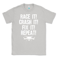 Moon Dust funny drone racing design men women drone pilot rc racers Classic Tee - linhVisuals