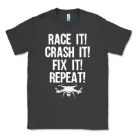 Smoke funny drone racing design men women drone pilot rc racers Classic Tee - linhVisuals