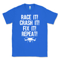 True Royal funny drone racing design men women drone pilot rc racers Classic Tee - linhVisuals