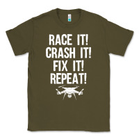 Funny Drone Racing Design Men Women Drone Pilot Rc Racers Classic Tee | Teevron