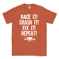 Copper funny drone racing design men women drone pilot rc racers Classic Tee - linhVisuals