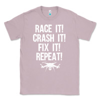 Lilac funny drone racing design men women drone pilot rc racers Classic Tee - linhVisuals