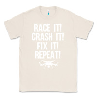 Natural funny drone racing design men women drone pilot rc racers Classic Tee - linhVisuals