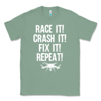 Sage funny drone racing design men women drone pilot rc racers Classic Tee - linhVisuals