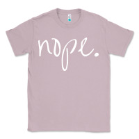 Lilac funny nope Classic Tee - linhVisuals