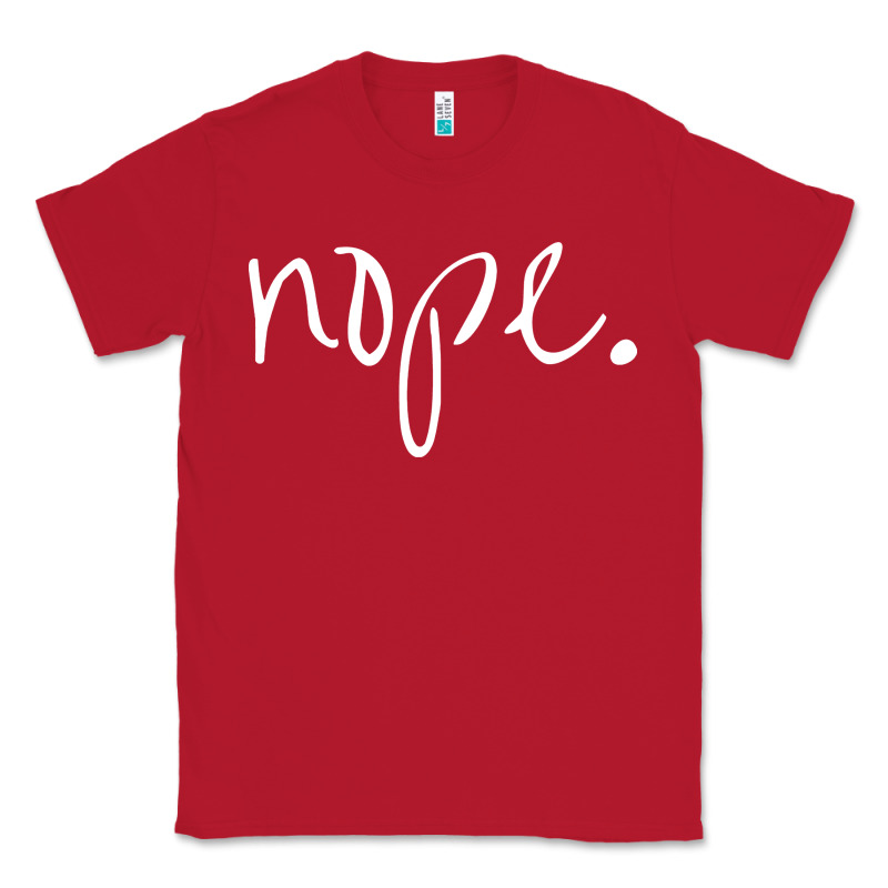 Funny Nope Classic Tee by linhVisuals | Teevron