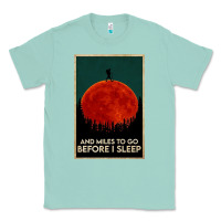 Seafoam hiking and miles to go before i sleep Classic Tee - linhVisuals